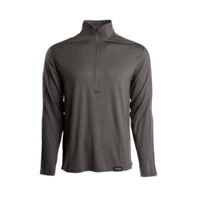 XKG Foundation 150 Merino 1/4 Zip Vest - Olive